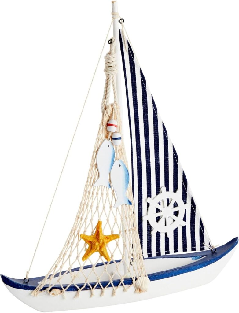 table boat centerpiece