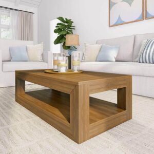 minimalist style living room coffee table
