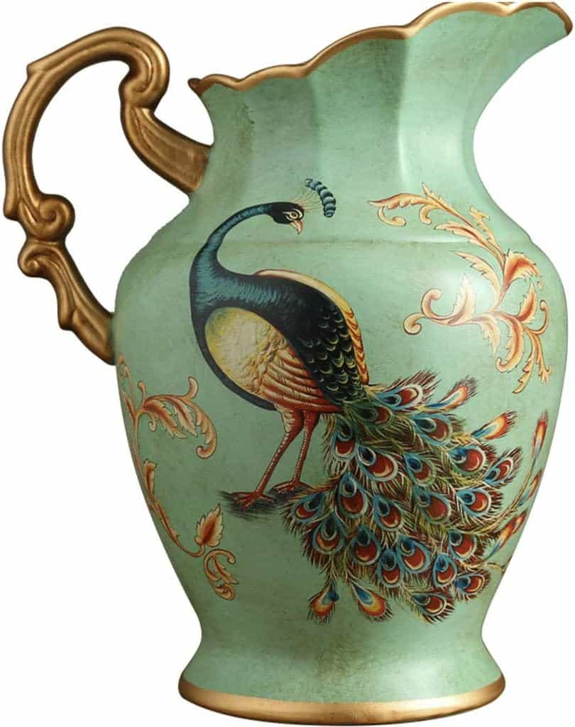 outdoor table decor vintage jug