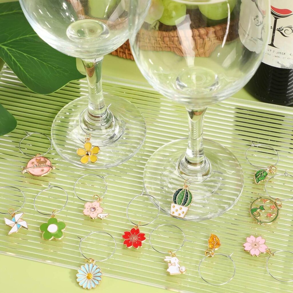 wine charms
