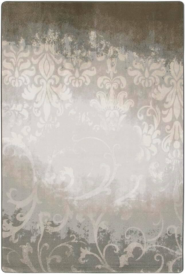 baroque living room shimmering rug