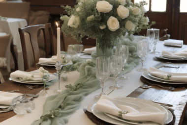 rustic wedding table