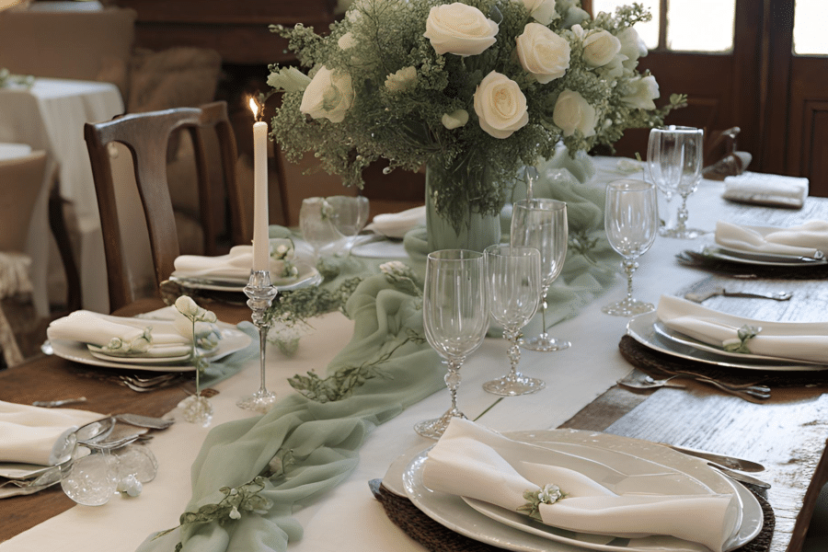 rustic wedding table